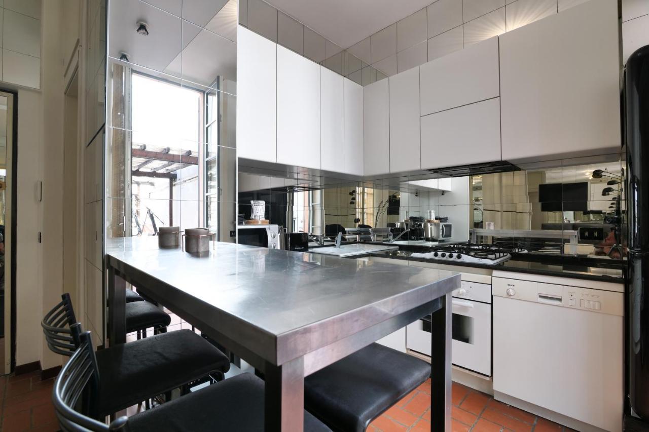 Elegant Corso Venezia Terrace Apt Lägenhet Milano Exteriör bild