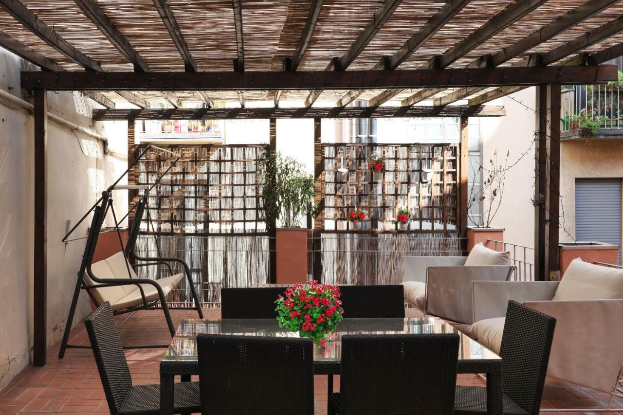 Elegant Corso Venezia Terrace Apt Lägenhet Milano Exteriör bild