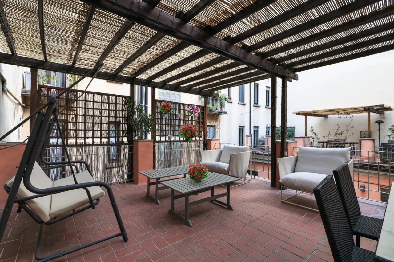Elegant Corso Venezia Terrace Apt Lägenhet Milano Exteriör bild