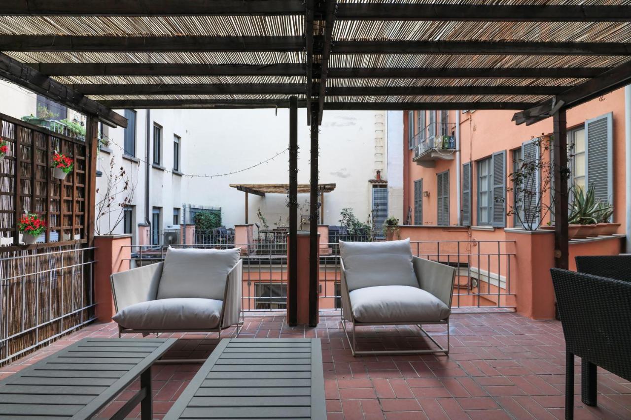 Elegant Corso Venezia Terrace Apt Lägenhet Milano Exteriör bild