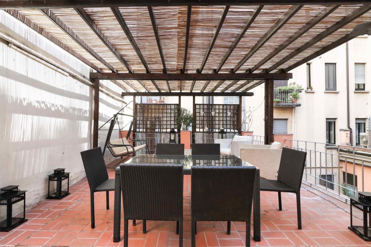 Elegant Corso Venezia Terrace Apt Lägenhet Milano Exteriör bild